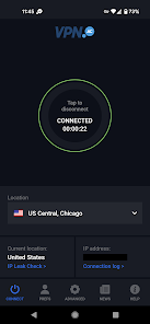 VPN.ac Android app preview