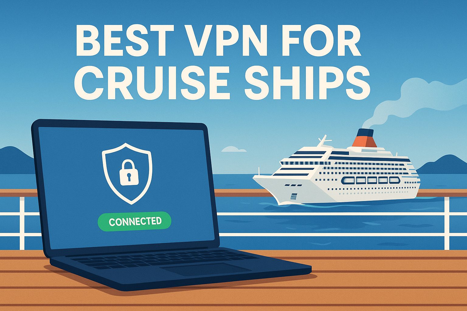 7 Best VPN for Cruise Ships [year]: Secure Connection at Sea